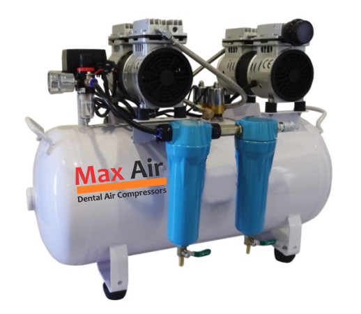 Max-Air Oil-Less Dental Air Compressor Model 2153 