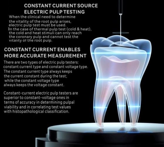 Woodpecker Ai-Pex Multi-Frequency Dental Apex Locator with Pulp Tester