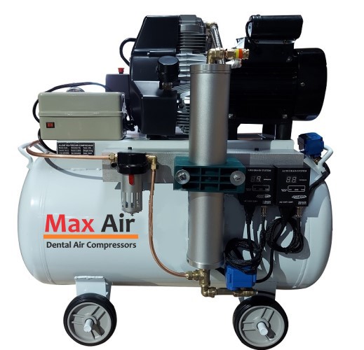 MaxAir 1231 Dental OilLess Air Compressor