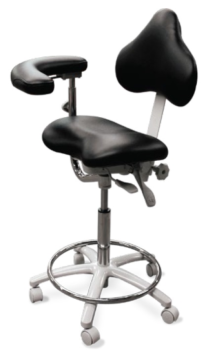 Model 2025 Dental Assistant Stool Contoured seat