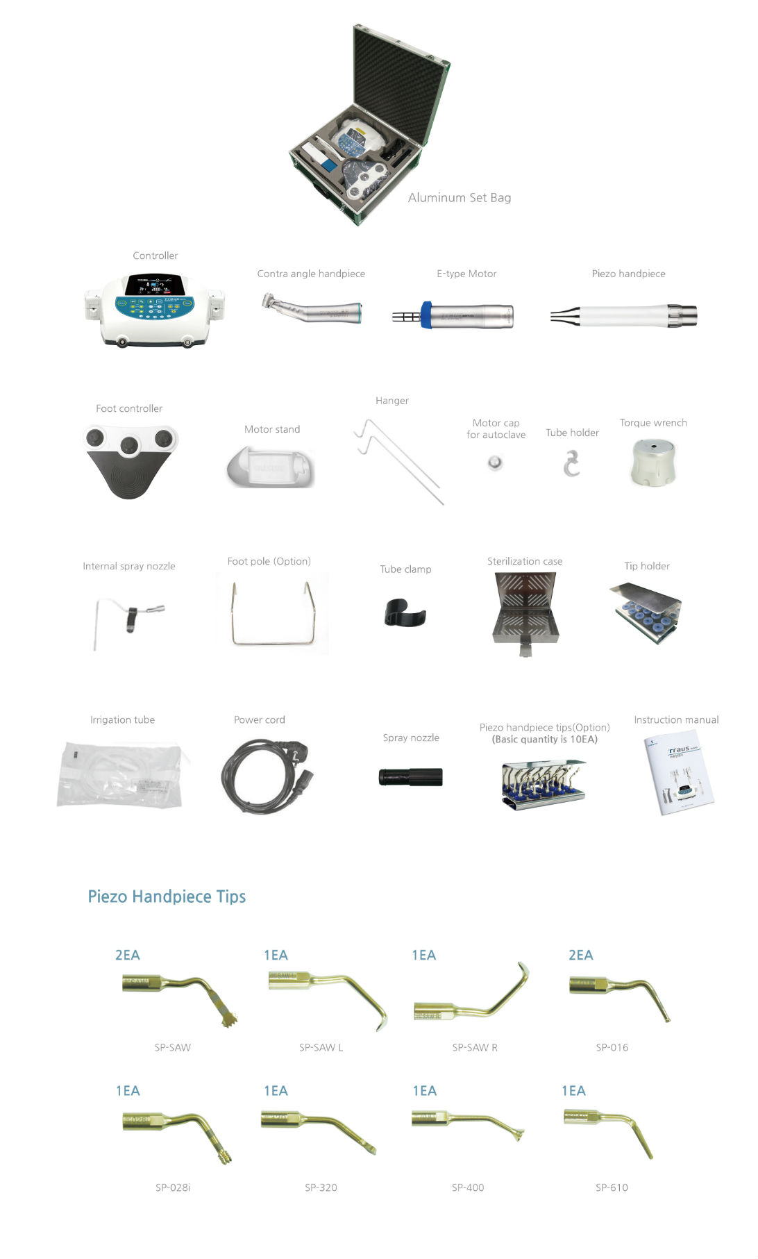  Traus SUS10 Surgical Implant and Piezo Surgey Unit