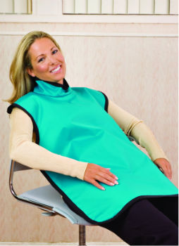 Lead-Free Protective Adult X-Ray Apron with collar Flow Dental