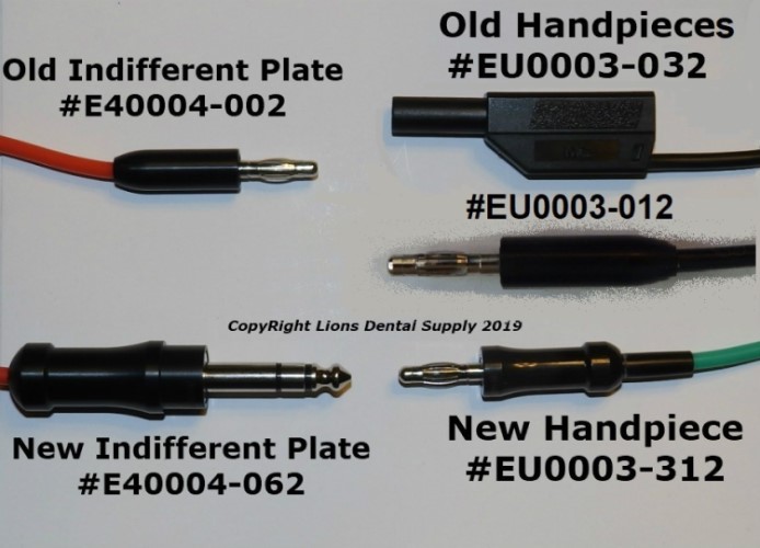 Bonart E1 Electrosurgery Handpiece and Indifferent Plate