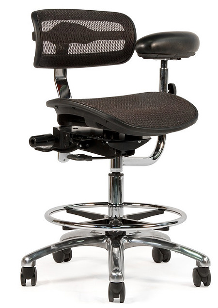 Crown Seating Virtù C120 Mesh Assistant Stool