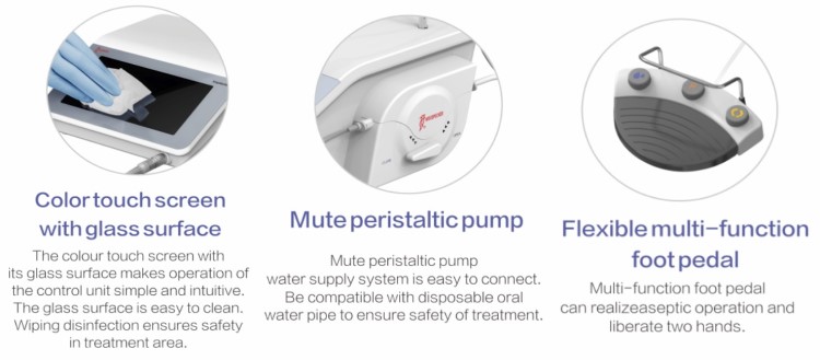 Woodpecker Implanter Plus LED Fiber Optic Dental Implant Surgery Unit