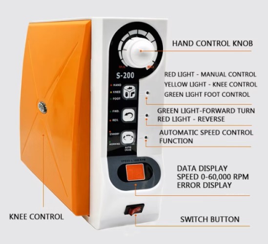 S200 Brushless 50K Dental Laboratory Micro Motor
