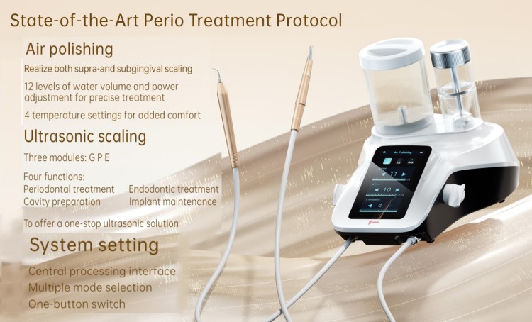 Woodpecker PT-B Dental Scaler and Air Polisher Unit