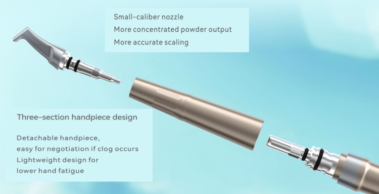 Woodpecker AP-A  Dental Air Polisher Handpiece