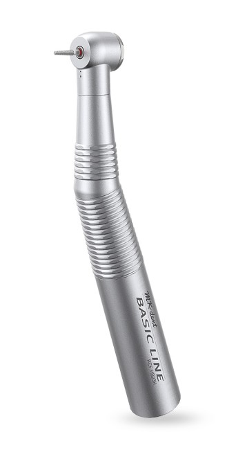MK-dent Basic Line Turbine HB23K, Mini Head, Quattro Spray, for Kavo Connection, Chrome Coating HighSpeed Handpiece