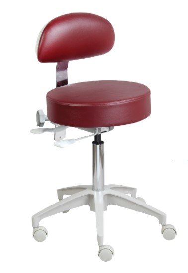 RimoStool DRS6202RD Traditional Doctor Stool