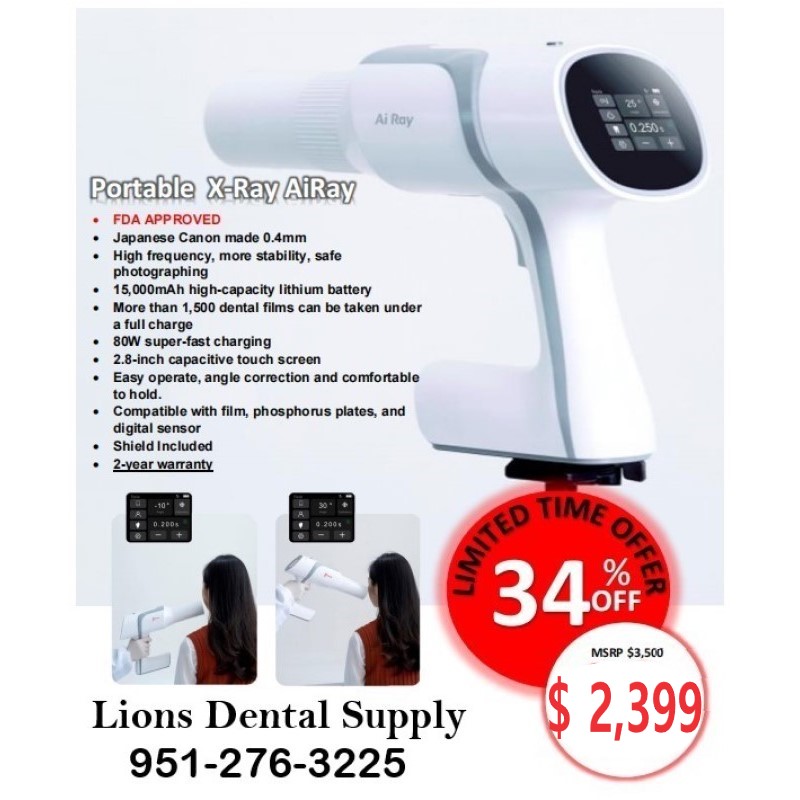 Woodpecker AiRay Pro Portable Dental Intraoral X-Ray