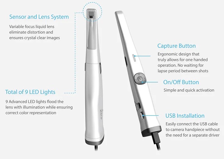 Hawk Zero Intraoral Dental Camera