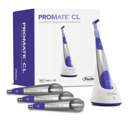 Pac-Dent ProMate CL Cordless Hygiene Handpiece Kit