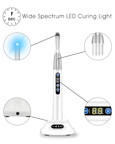  Vakker Dental Broad Spectrum Dental LED Curing Light