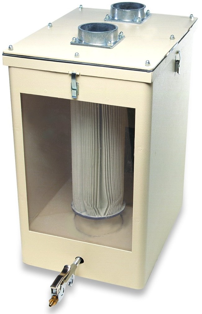 DustClear PreFilter Dental laboratory Collection System