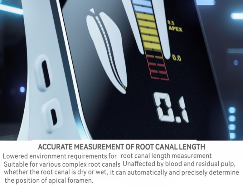 Woodpecker Ai-Pex Multi-Frequency Dental Apex Locator with Pulp Tester