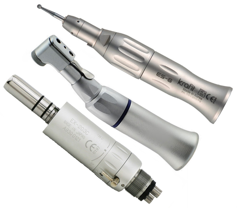 TDI Dental Slow Speed E Type Handpiece System Complete