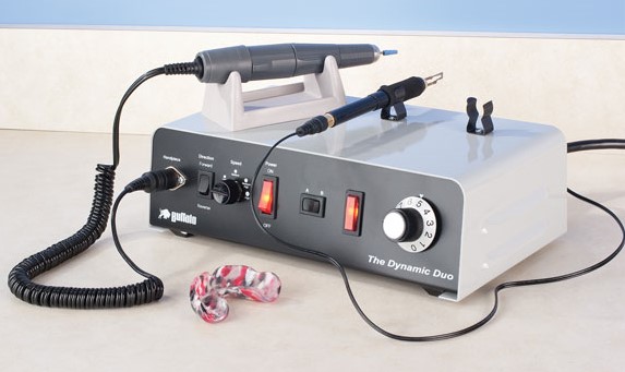  Buffalo Dynamic Duo Electric Dental Laboratory Micro motor and ThermaKnife Thermal Tray Trimming Knife