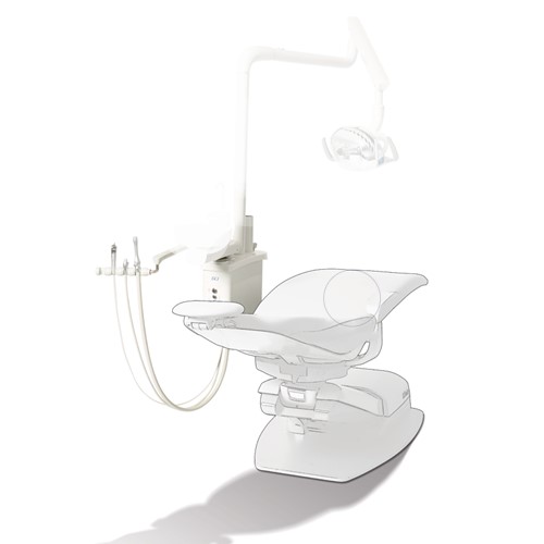 DCI RO4052 Reliance Post Mount Utilities PMU No Cuspidor Grey