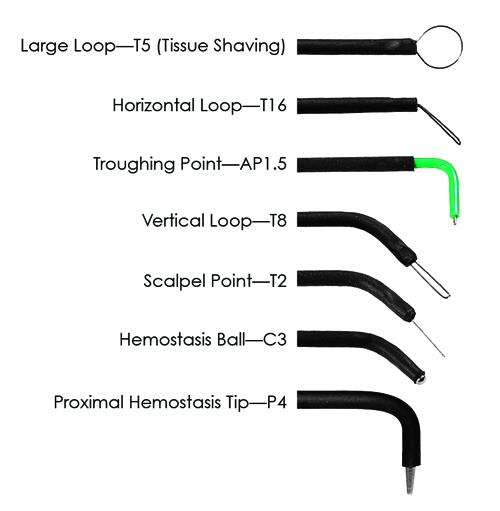  Electrodes for parkell Sensimatic 600SE Electrosurgery unit