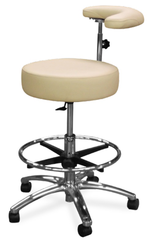 Model 1067-R Dental Assistant Stool