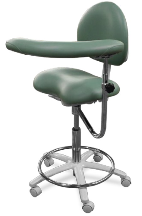 Model 2021 Dental Assistant Stool Contoured seat