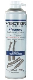 Vector Premium Dental Handpiece Lubricant Spray All-Synethic Oil