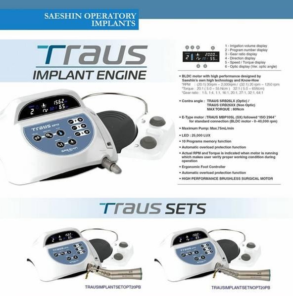  Traux Implant Motor System