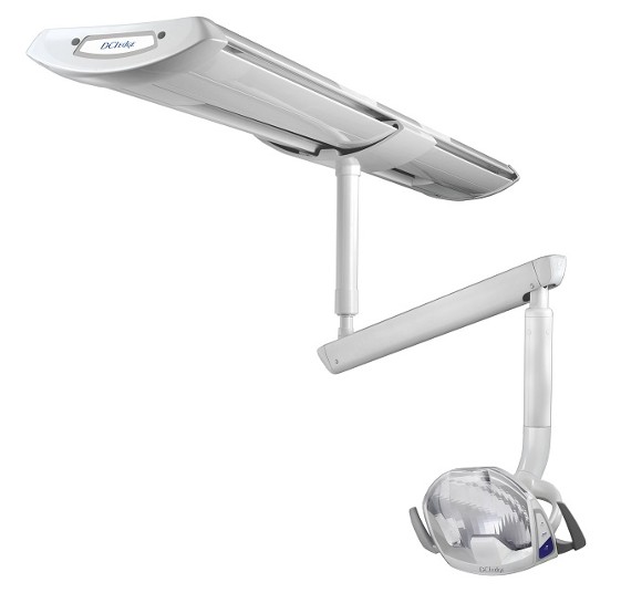 DCI Edge Led Track Mount Series 4 Dental Operatory Light