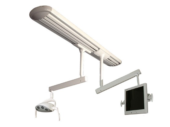 Flight Dental Systems Torch Dual Track Dental Operatory Light