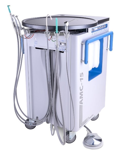 Aseptico AMC-15 Basic Mobile Dental Delivery Cart