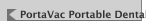 PortaVac Portable Dental Vacuum Unit