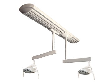 Flight Dental Systems Torch Dual Track Dental Operatory Light